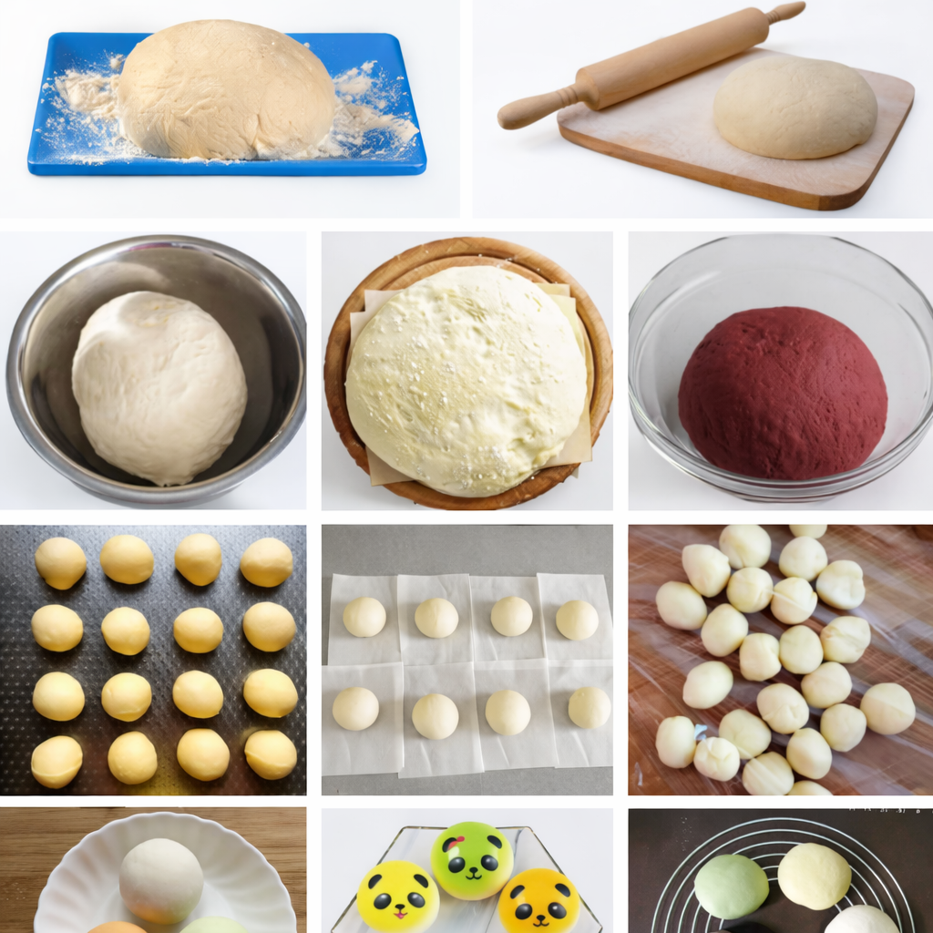 ცომის ზუსტი ჭრის და დამამრგვალებელი მრავალფუნქციური მანქანა TDDR-1